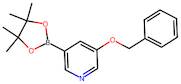 3-(Benzyloxy)-5-(4,4,5,5-tetramethyl-1,3,2-dioxaborolan-2-yl)pyridine