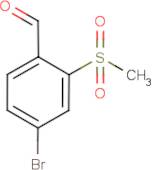 4-Bromo-2-(methylsulphonyl)benzaldehyde