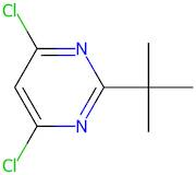 2-(tert-Butyl)-4,6-dichloropyrimidine