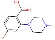 4-Bromo-2-(4-methylpiperazin-1-yl)benzoic acid