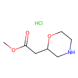 Methyl 2-(morpholin-2-yl)acetate hydrochloride