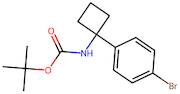 tert-Butyl 1-(4-bromophenyl)cyclobutylcarbamate