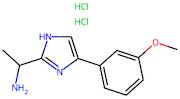 1-[4-(3-methoxyphenyl)-1h-imidazol-2-yl]ethan-1-amine dihydrochloride