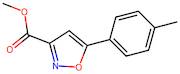 Methyl 5-(4-methylphenyl)isoxazole-3-carboxylate