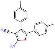 2-Amino-4,5-bis(4-methylphenyl)furan-3-carbonitrile