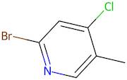 2-Bromo-4-chloro-5-methylpyridine