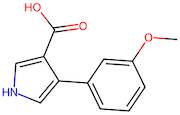 4-(3-Methoxyphenyl)-1h-pyrrole-3-carboxylic acid