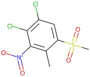 4,5-Dichloro-2-methyl-3-nitrophenyl methyl sulphone