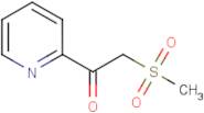 2-(Methylsulphonyl)-1-(pyridin-2-yl)ethanone
