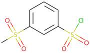 3-(Methylsulphonyl)benzenesulphonyl chloride