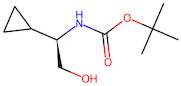 tert-Butyl (R)-(1-cyclopropyl-2-hydroxyethyl)carbamate