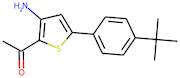 2-Acetyl-3-amino-5-(4-tert-butylphenyl)thiophene