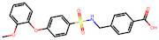 4-(((4-(2-Methoxyphenoxy)phenyl)sulfonamido)methyl)benzoic acid