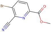 Methyl 5-bromo-6-cyanopicolinate