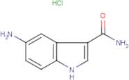 5-Amino-1H-indole-3-carboxamide hydrochloride