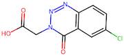 2-(6-Chloro-4-oxobenzo[d][1,2,3]triazin-3(4H)-yl)acetic acid