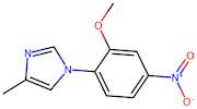 1-(2-methoxy-4-nitrophenyl)-4-methyl-1H-imidazole