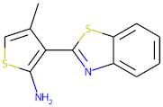 2-(2-Amino-4-methylthien-3-yl)-1,3-benzothiazole