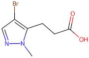 3-(4-Bromo-1-methyl-1h-pyrazol-5-yl)propanoic acid