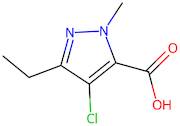 4-Chloro-3-ethyl-1-methyl-1H-pyrazole-5-carboxylic acid