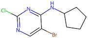 5-Bromo-2-chloro-N-cyclopentylpyrimidin-4-amine