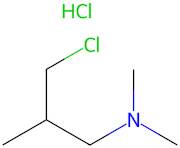 3-Chloro-N,N,2-trimethylpropan-1-amine hydrochloride