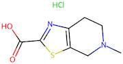 5-Methyl-4,5,6,7-tetrahydrothiazolo[5,4-c]pyridine-2-carboxylic acid hydrochloride