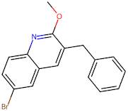 3-Benzyl-6-bromo-2-methoxyquinoline