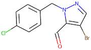 4-Bromo-1-(4-chlorobenzyl)-1H-pyrazole-5-carboxaldehyde