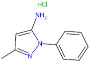 3-Methyl-1-phenyl-1h-pyrazol-5-amine hydrochloride