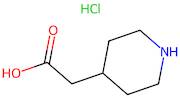 4-Piperidineacetic acid hydrochloride