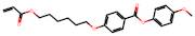 4-Methoxyphenyl 4-((6-(acryloyloxy)hexyl)oxy)benzoate