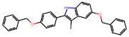 5-(Benzyloxy)-2-(4-(benzyloxy)phenyl)-3-methyl-1H-indole