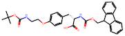 (S)-2-((((9H-Fluoren-9-yl)methoxy)carbonyl)amino)-3-(4-(2-((tert-butoxycarbonyl)amino)ethoxy)pheny…