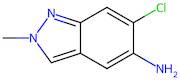 6-Chloro-2-methyl-2H-indazol-5-amine