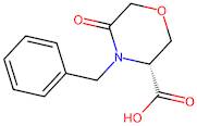 (3R)-4-Benzyl-5-oxomorpholine-3-carboxylic acid