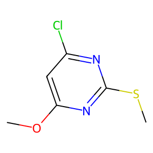 4-Chloro-6-methoxy-2-(methylthio)pyrimidine