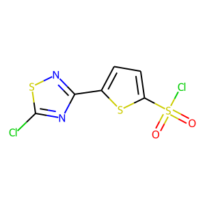 2-(5-Chloro-1,2,4-thiadiazol-3-yl)thiophene-5-sulphonyl chloride