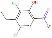 2,4-Dichloro-3-ethyl-6-nitrophenol