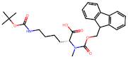 N2-(((9H-Fluoren-9-yl)methoxy)carbonyl)-N6-(tert-butoxycarbonyl)-N2-methyl-D-lysine