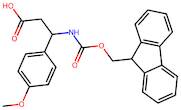 3-((((9H-Fluoren-9-yl)methoxy)carbonyl)amino)-3-(4-methoxyphenyl)propanoic acid