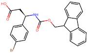 (R)-3-((((9H-Fluoren-9-yl)methoxy)carbonyl)amino)-3-(4-bromophenyl)propanoic acid