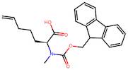 (S)-2-((((9H-Fluoren-9-yl)methoxy)carbonyl)(methyl)amino)hept-6-enoic acid