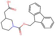 2-(1-(((9H-Fluoren-9-yl)methoxy)carbonyl)piperidin-3-yl)acetic acid