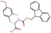 (S)-2-((((9H-Fluoren-9-yl)methoxy)carbonyl)amino)-3-(2-chloro-4-methoxyphenyl)propanoic acid