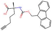 (R)-2-((((9H-fluoren-9-yl)methoxy)carbonyl)amino)-2-methylhept-6-ynoic acid