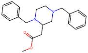 Methyl 2-(1,4-dibenzylpiperazin-2-yl)acetate