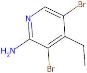 3,5-Dibromo-4-ethylpyridin-2-amine