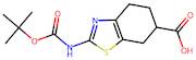 2-((tert-Butoxycarbonyl)amino)-4,5,6,7-tetrahydrobenzo[d]thiazole-6-carboxylic acid