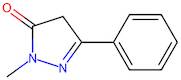 2-Methyl-5-phenyl-2,4-dihydro-3H-pyrazol-3-one